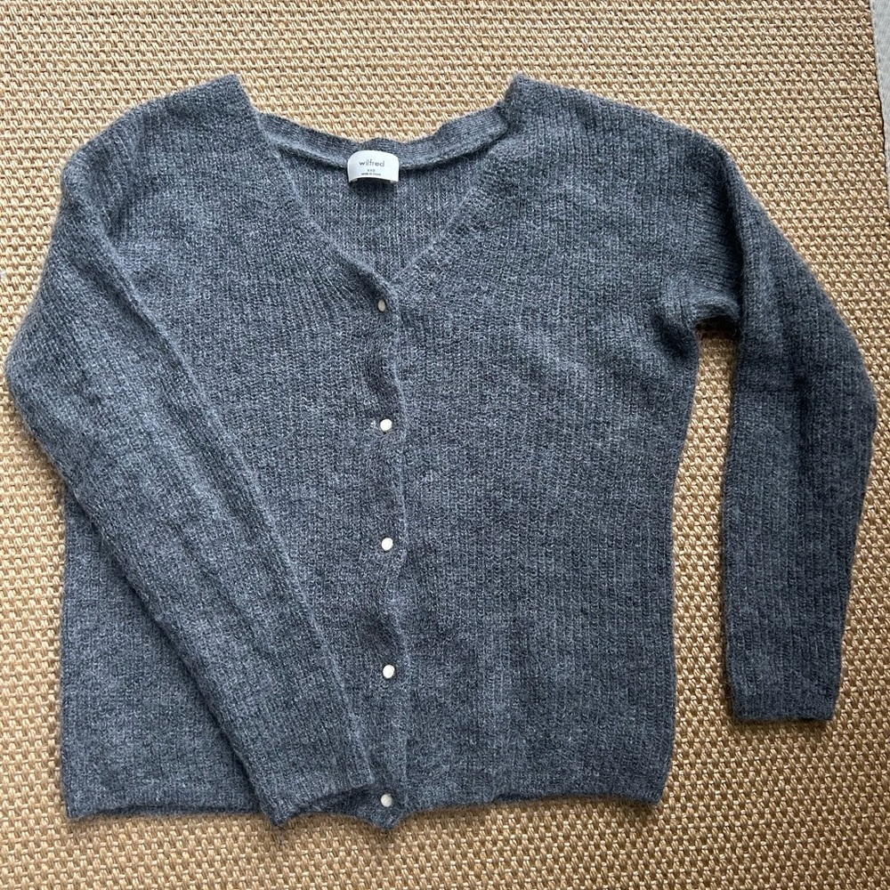 Wilfred Charcoal Gray Women's Cardigan